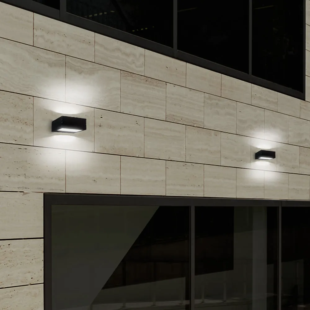 Pilas de Litio Lámpara de exterior led al manama tecnolite para sobreponer 9w luz blanca neutra
