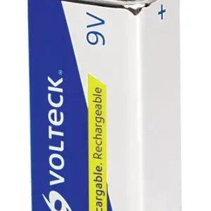 Pilas 9v recargables 250mha, 1 pieza con Estuche de Almacenamiento