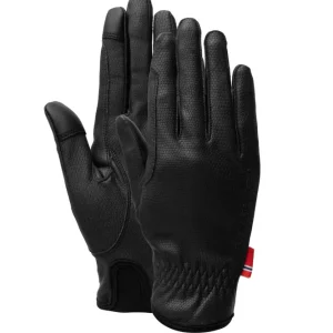 Pilas de Reloj Luka guantes de equitación (Versión estrecha) carbón 9