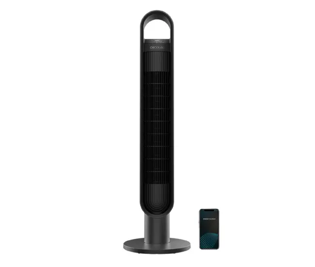Pilas de Reloj Ventilador de torre EnergySilence 9190 SkyLine Ionic Connected Cecotec