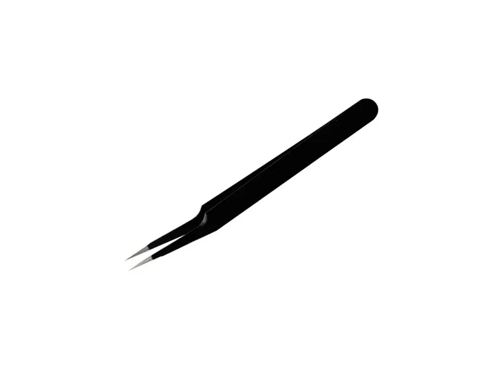PINZA ALTA PRECISION ANTIESTATICA 115x9mm ZD-156E