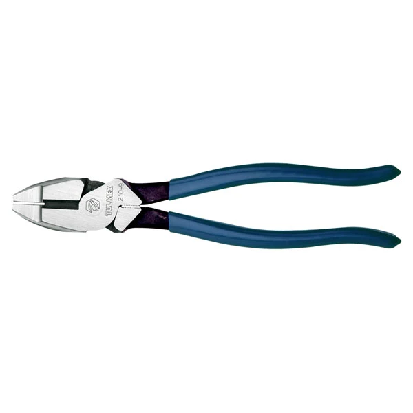 Pinza de electricista alta palanca 9" de Tulmex con Tecnologí de Larga Duración