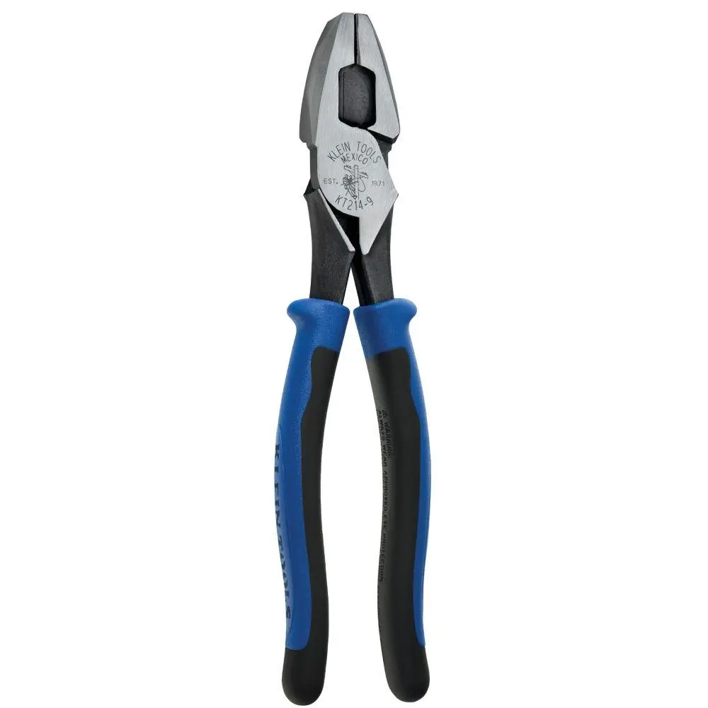 Pinzas de electricista alta palanca y jalaguia 9'' klein tools con Estuche de Almacenamiento