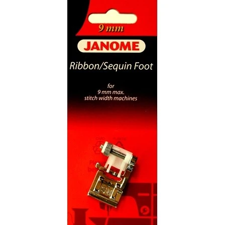 Prensatelas Banda - Lentejuelas (9mm) para Juguetes