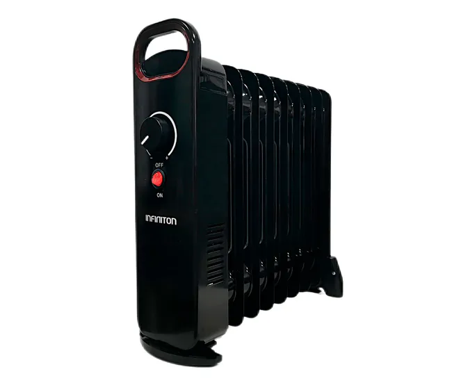 Radiador de aceite Infiniton HORM-N10 3 Niveles de potencia 900 W Resistentes Derrames
