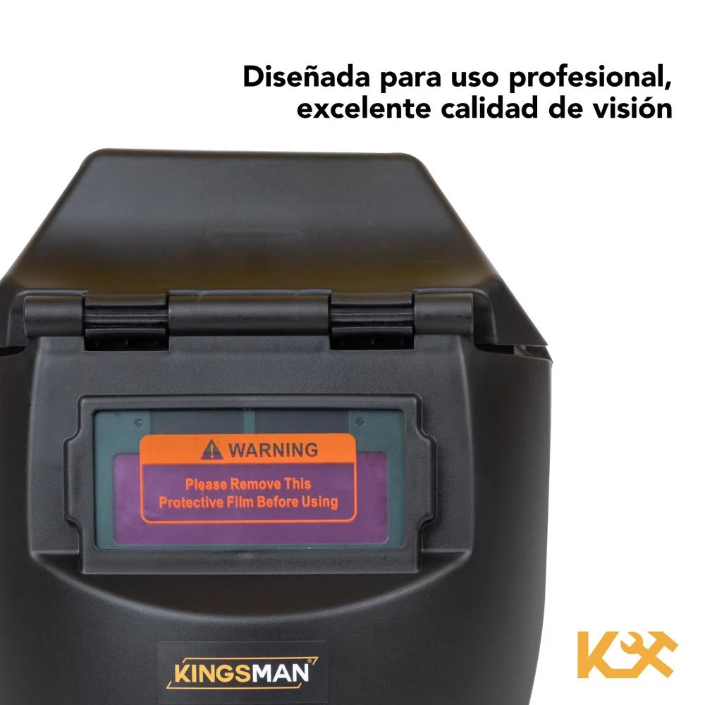 Recargables Premium Careta Electronica Para Soldar Uso Industrial 9-13 Kingsman