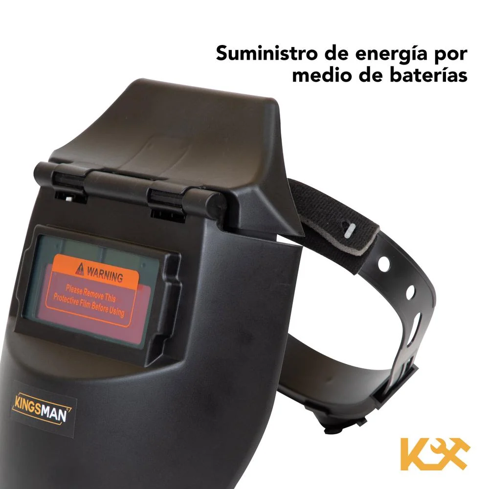 Recargables Premium Careta Electronica Para Soldar Uso Industrial 9-13 Kingsman