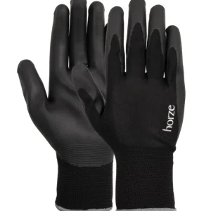 Recargables Premium Guantes de Trabajo de Verano Horze Negro 9