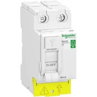 Resi9 - interrupteur différentiel - 2P 40A 30mA - Type - peignable - Schneider Electric R9PRA240