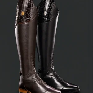 Sovereign Lux Women´s Riding Boots Dark Marrón 9 Slim Tall