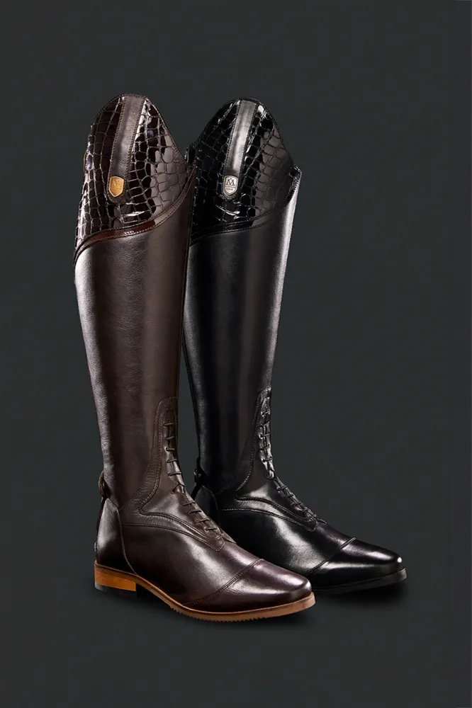 Sovereign Lux Women´s Riding Boots Dark Marrón 9 Slim Tall