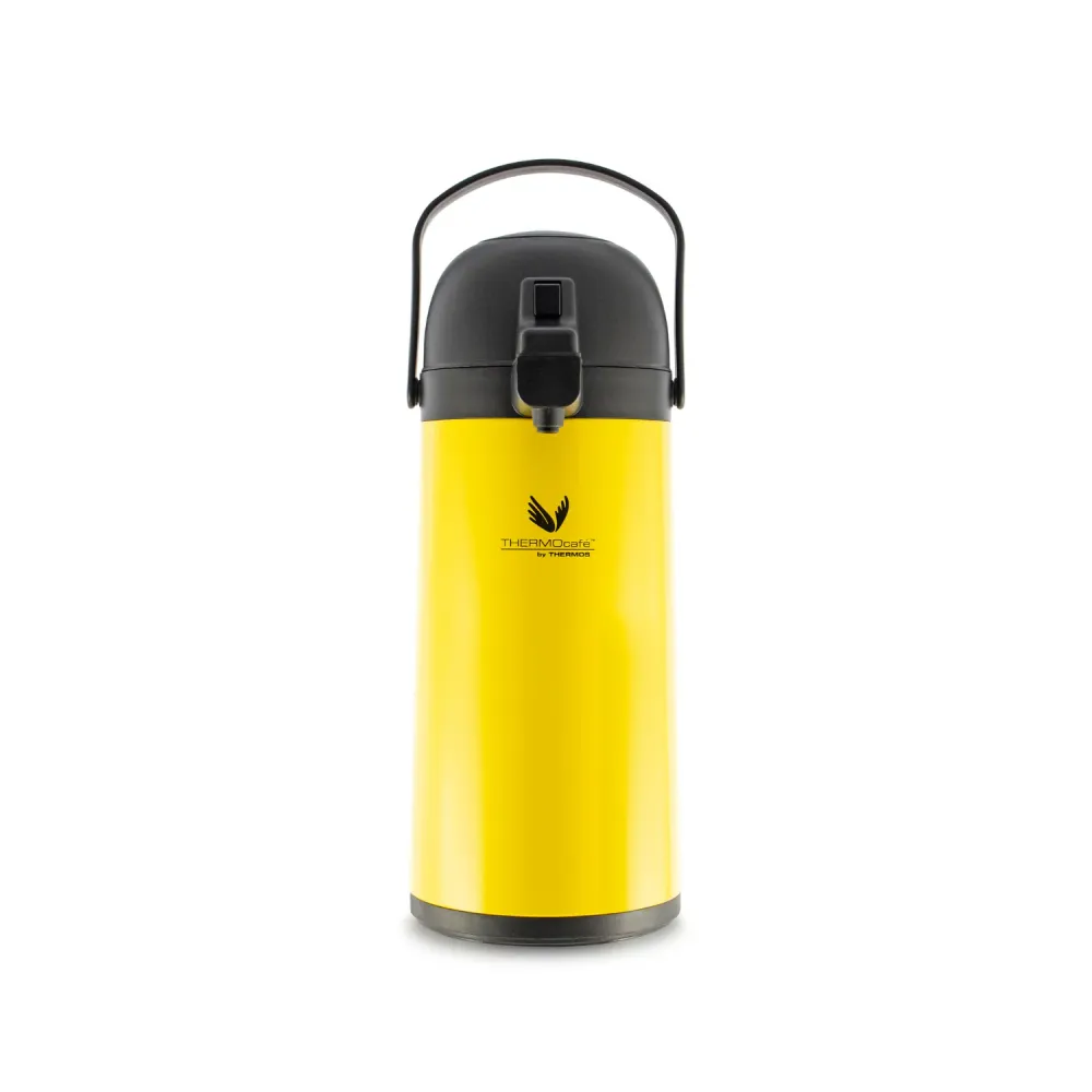 TERMO SIFÓN DE VIDRIO 1,9LT AMARILLO con Garantí