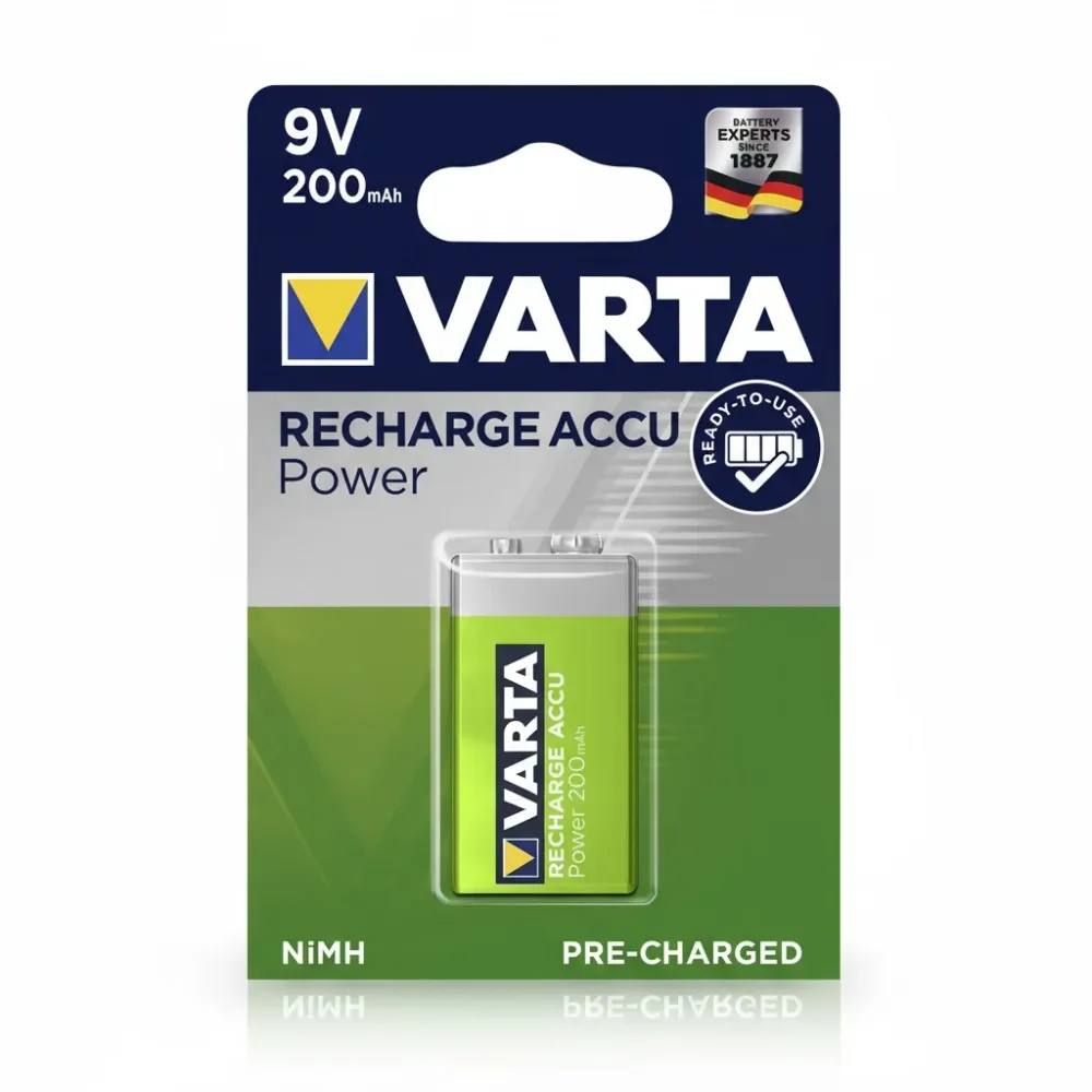 VARTA Pile Que se puede recargar 9V ACCUS BP1 - Pile 9V