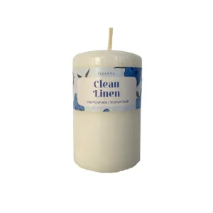Vela taco olor CLEAN DE LINO 9'5 cm