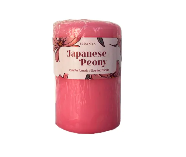 Vela taco olor JAPANESE PEONEY 9'5 cm con Cargador Incluido