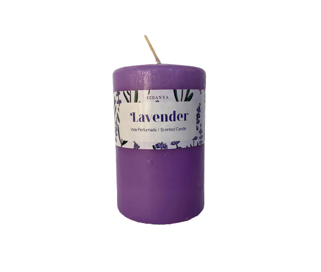Vela taco olor LAVANDER 9'5 cm con Garantí