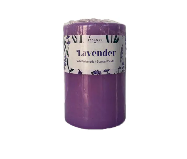 Vela taco olor LAVANDER 9'5 cm con Garantí