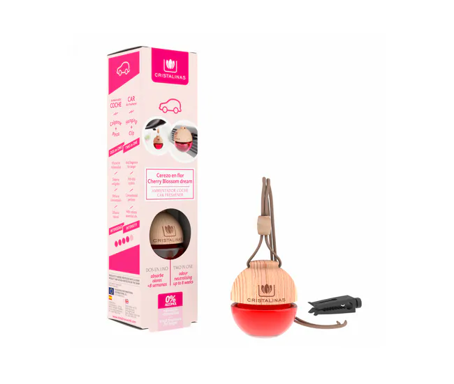 Ambientador coche CEREZO EN FLOR 6ml para Baño