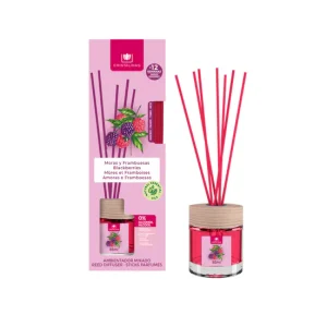 Ambientador mikado hogar MORAS y FRAMBUESAS 85ml con Duración de 60 Días
