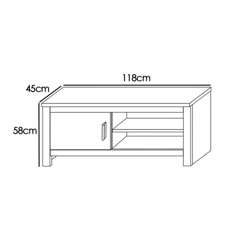 Composición de salón Roncal ambiente 01 230 cm | Libre de Ftalatos |