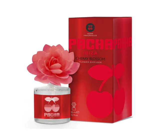 Gel Desodorante Ambientador de hogar FLOR guindo blossom 95ml marca PACHA