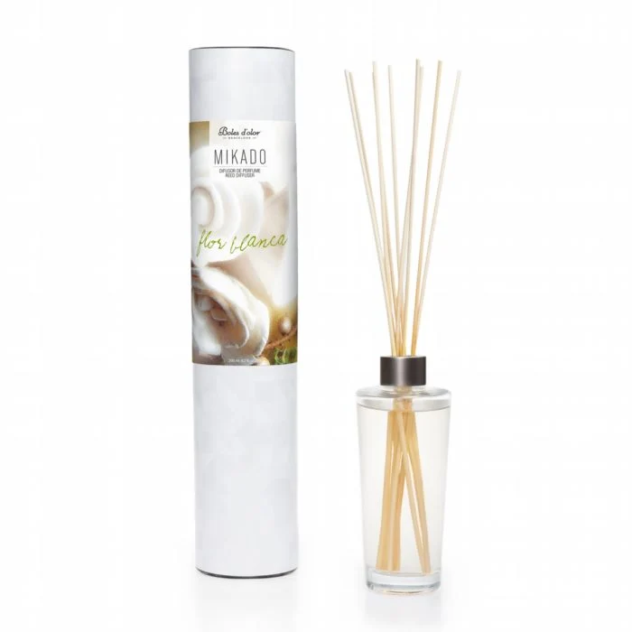 Gel Desodorante Ambientador para casa Mikado Flor Blanca