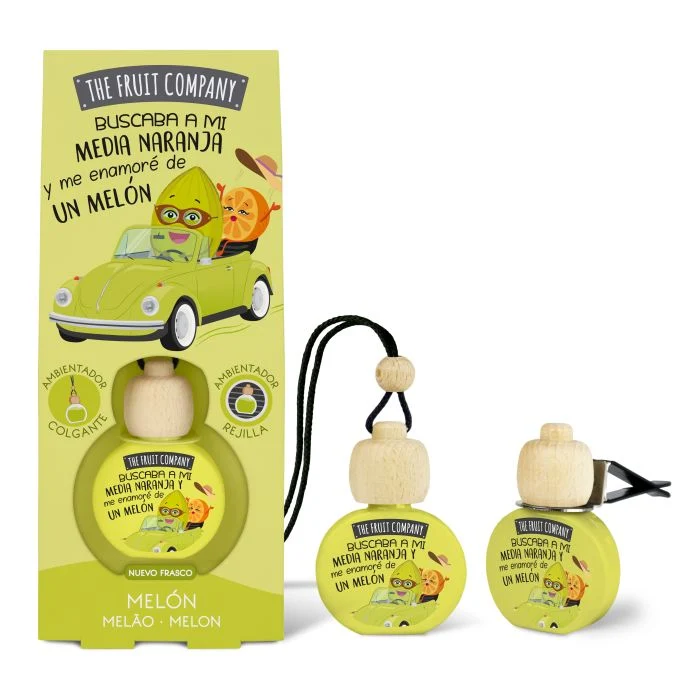 Gel Desodorante Ambientador para Coche Melón 6,5ml - Fruit Company