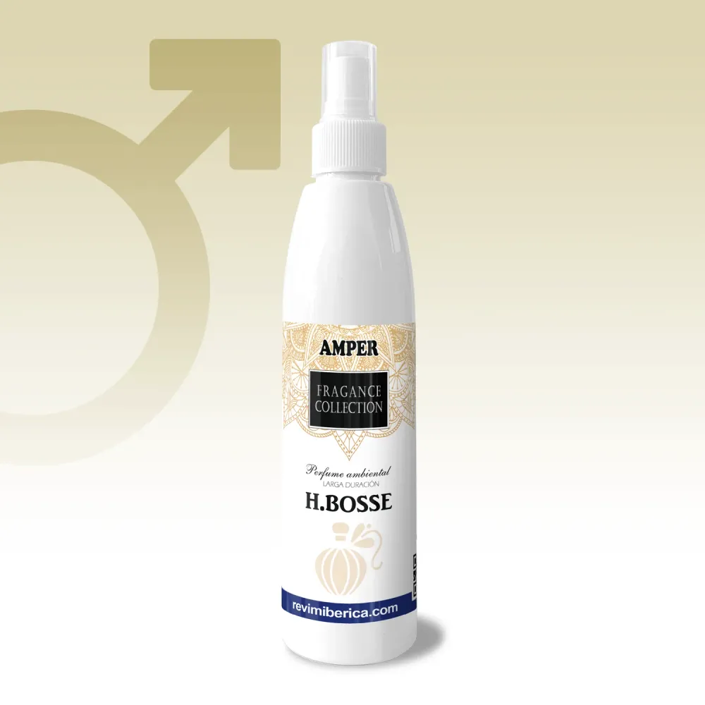 Gel Desodorante Amper H.Bosse. Perfume Ambiental Alta calidad (250 ml)