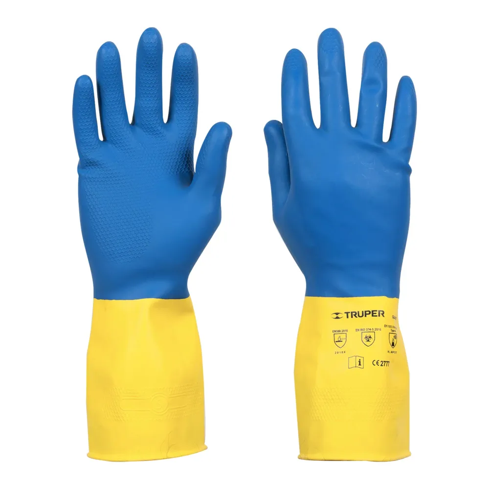 Natural y Ecológico GUANTES DE LÁTEX PARA LIMPIEZA CHICOS REF