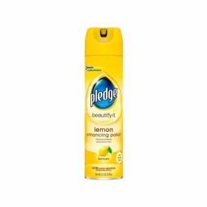 Pledge Limpiador y pulidor para muebles, aroma limón 274gr con Timer Automático