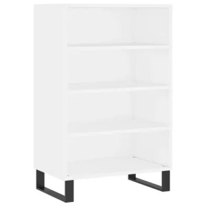 vidaXL Aparador grande madera de ingenierí blanco 57x35x90 cm