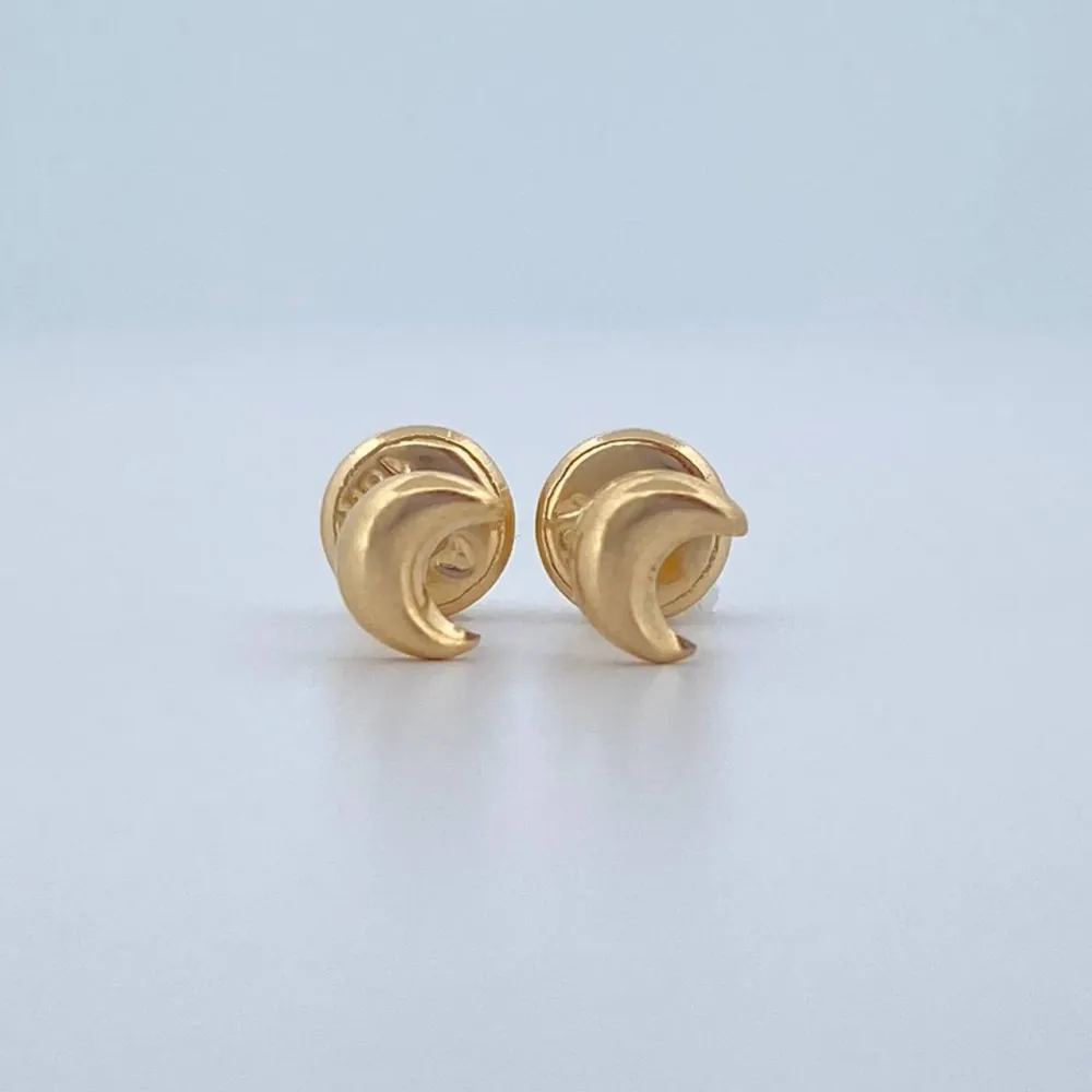 Automático Topos Media Luna 0.5gr / Liso Oro Amarillo $