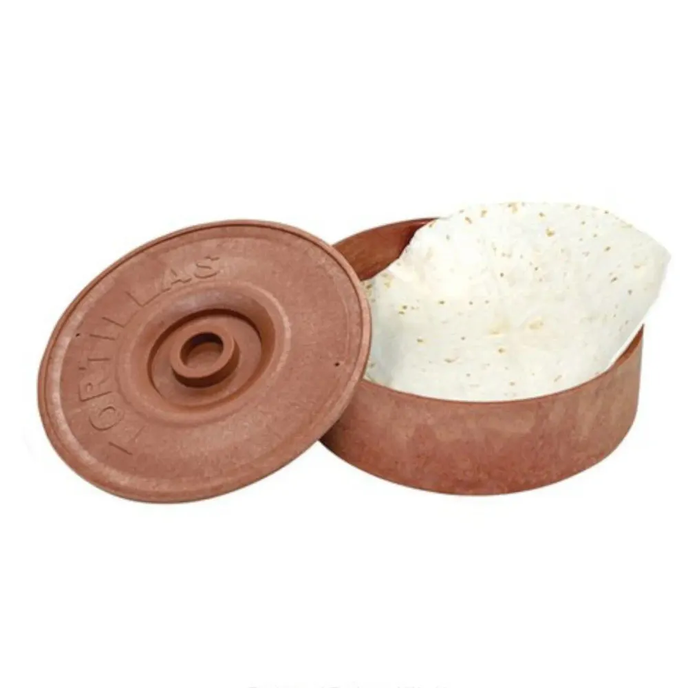 Clásico Winco winptw8 tortillero cafe