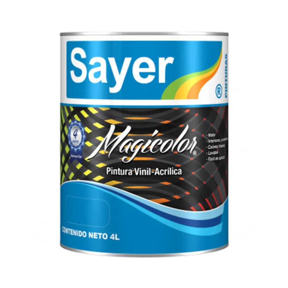 Magicolor naranja fuego sayer 4l (vg-0600.40) con Estuche de Cuero