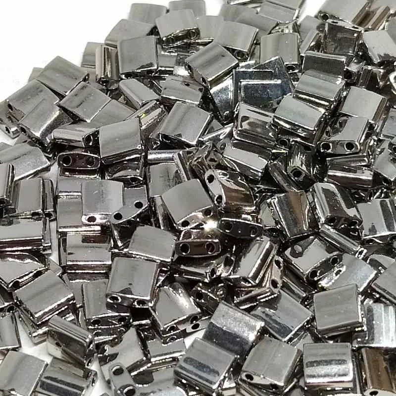 Miyuki Tila 5mm pack de 2 gr. - Palladium Plated