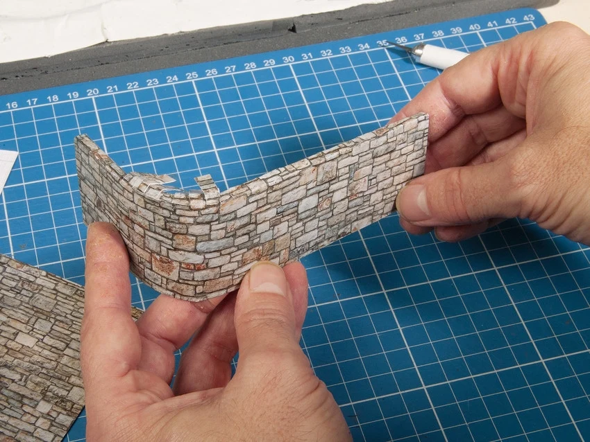 Moderno Noch 56665 3D Lámina Tabique madera 250x125x0,5mm escala H0 1:87 ho 00