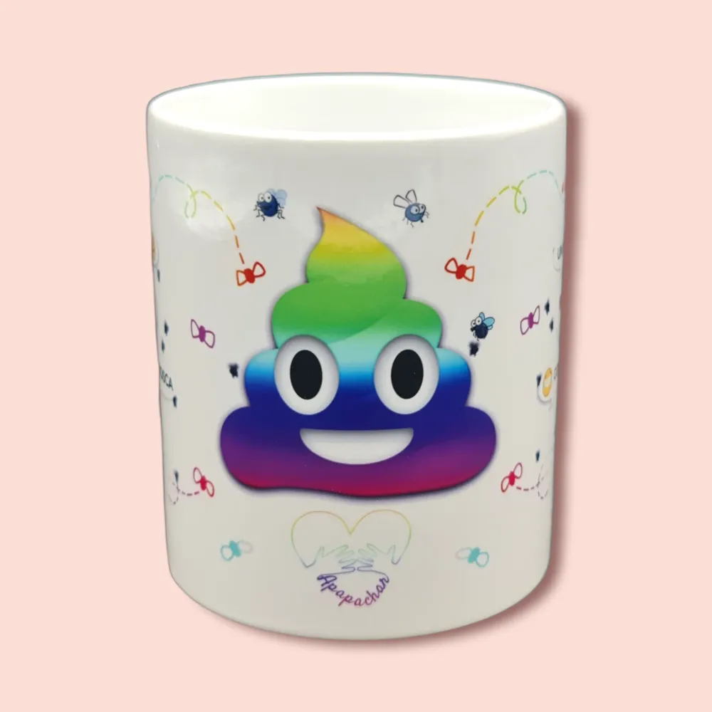 Papel Ultra Fino Taza Te Quero Un Montón Como La Mosca Al Mojón