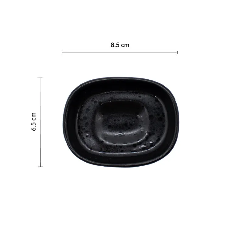 Portátil Ramekin 1 Oz (29ml) 8.5 x 1.7 cm Negro Taba