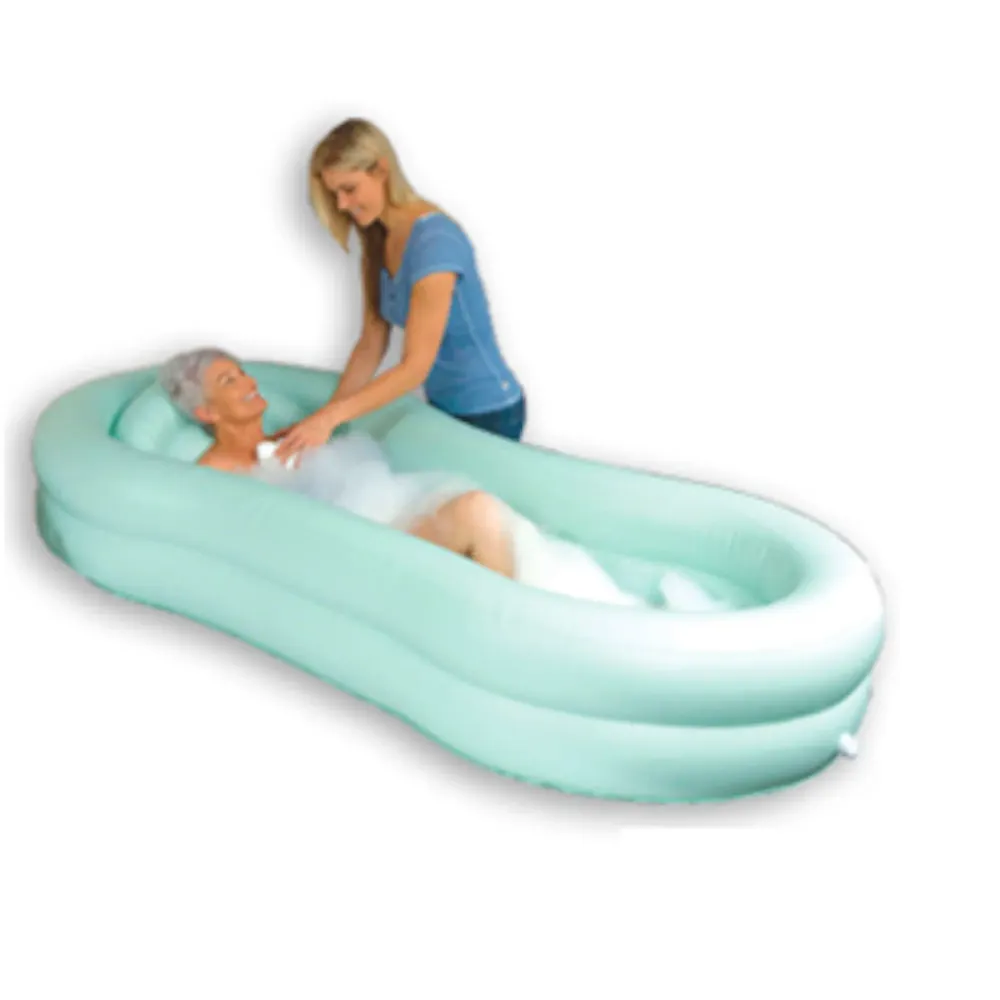 Tina inflable para cuerpo íntegro con bomba aspiradora