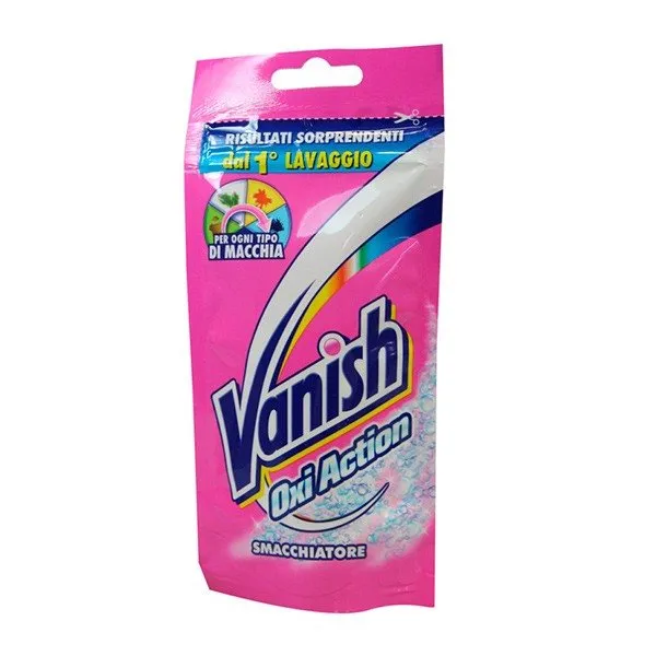 Detergente en polvo Vanish Oxi Action quitamanchas 90 gr Pack Familiar