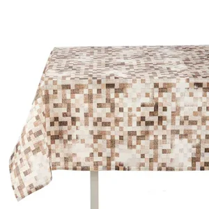 Mantel loneta antimanchas cuadrado colección KINVARA | Fragancia Duradera