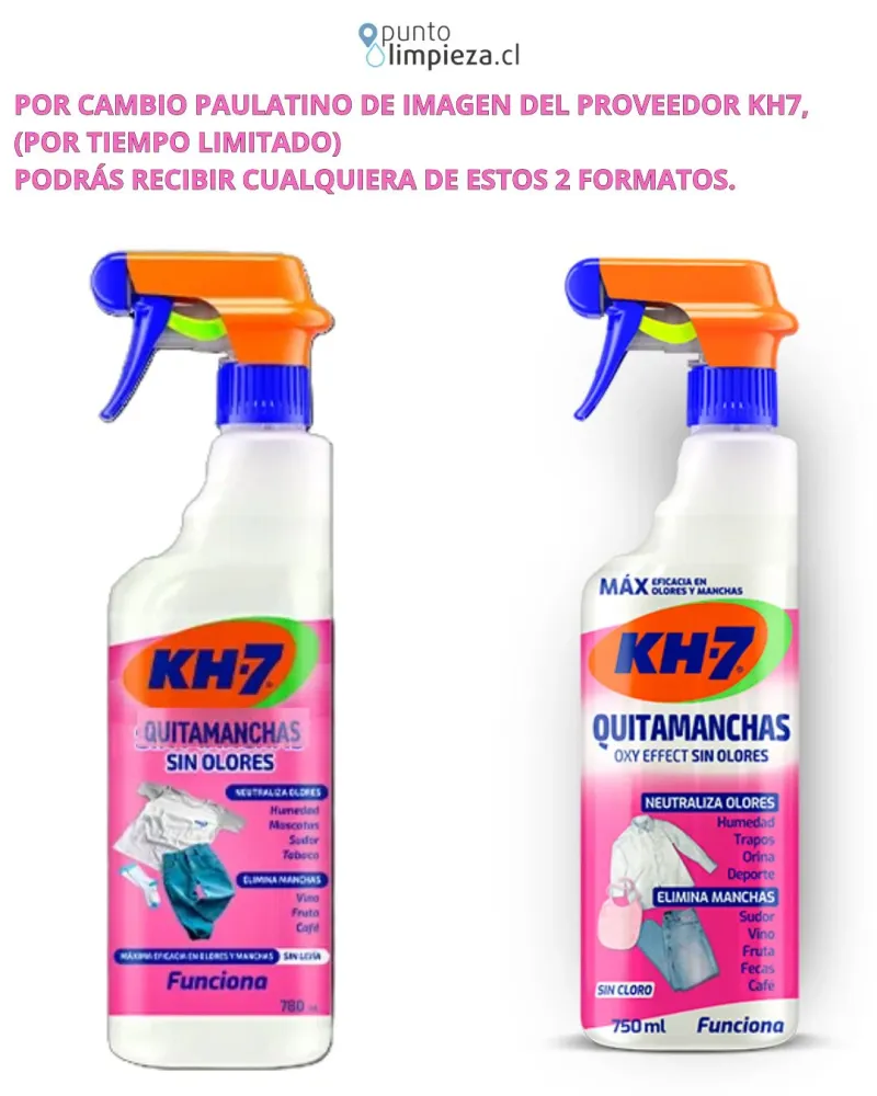 Perfumado KH-7 Quitamanchas Oxy-Effect Gatillo 750 cc