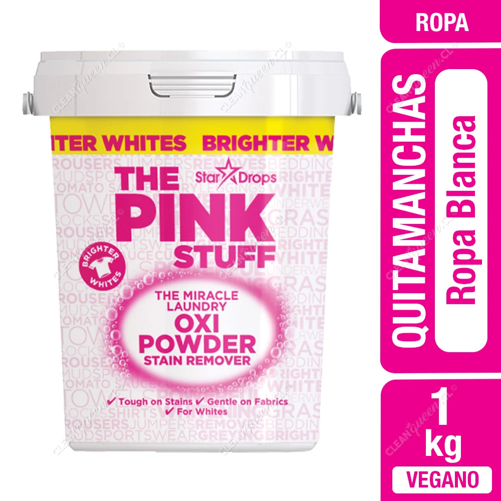 Suavizante Quitamanchas polvo blanqueador Fucsia Stuff 1 Kg