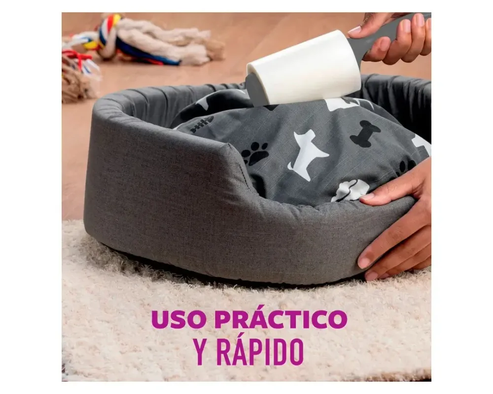 Scotch-Brite Rodillo Quitapelusas Mascotas 56 hojas 1 unid con Aloe Vera