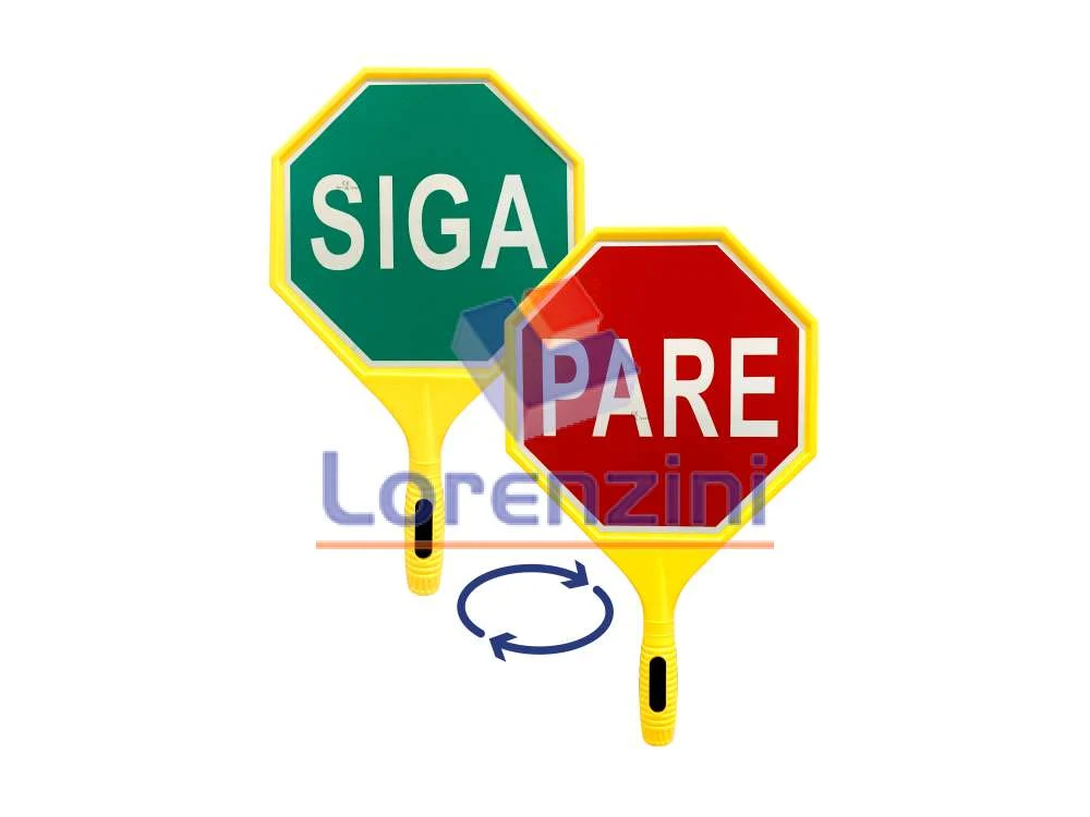 PALETA PARE SIGA 40 CM IMP AMARILLA