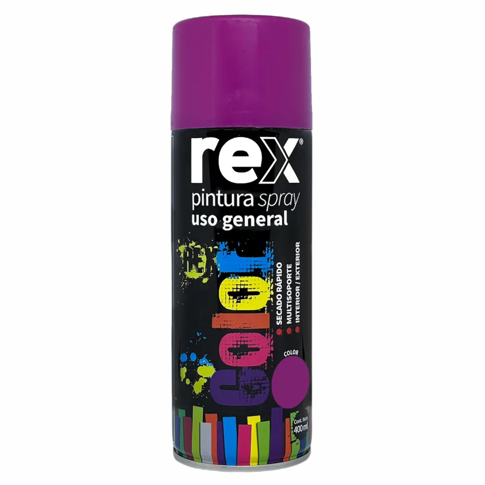 Aceite Esencial para Difusor Pintura Spray Uso General Violeta 400 ML