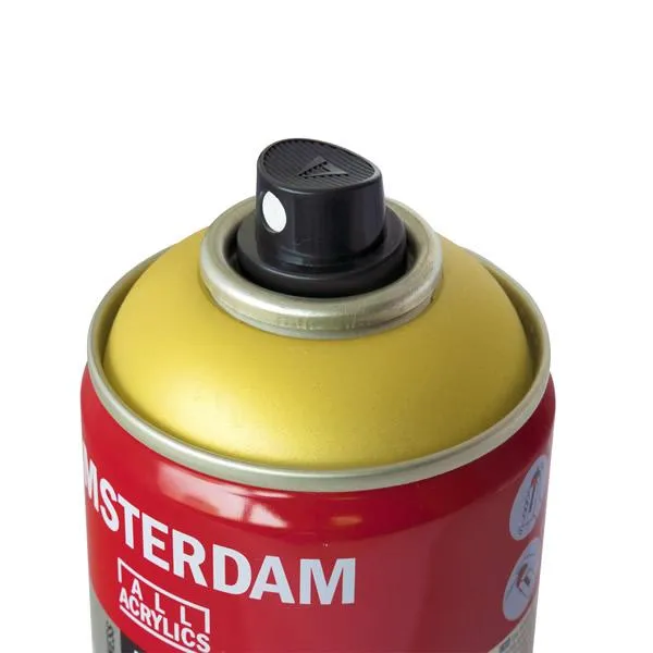 Amsterdam Pintura acrilica en Spray 400ml 802 oro nítido