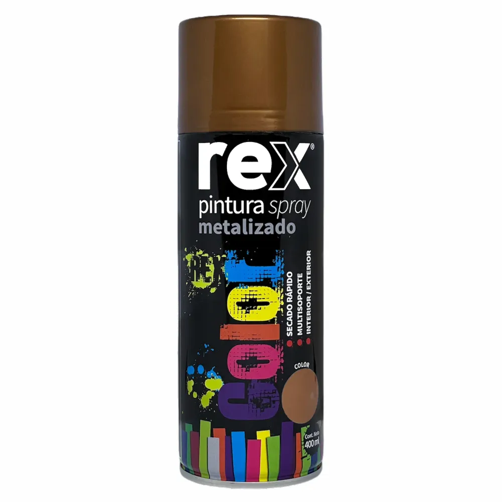 Difusor de Aroma Pintura Spray Metalizado Cobre 400 ML