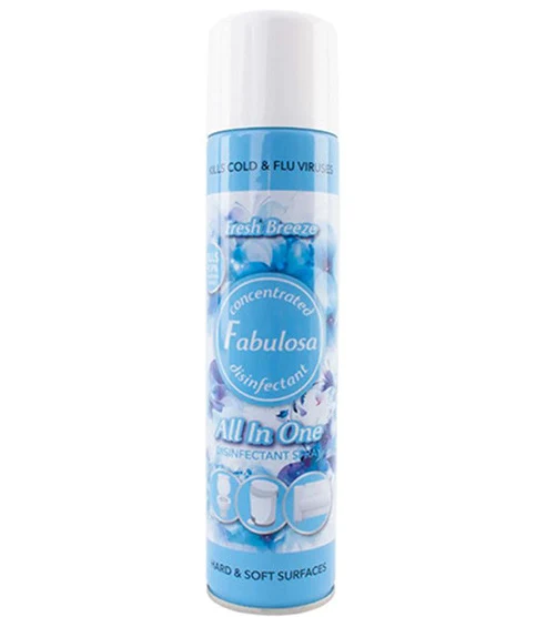 Fabulosa Spray Limpiador Multiusos | Brisa Fresca (400 ml) con Duración de 60 Días