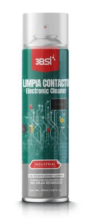 LIMPIA CONTACTO - ELECTRONIC CLEANER SPRAY 440ML "3BSI" de Soja Natural